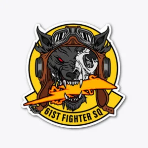 61st Fighter Squadron DCS World Sticker